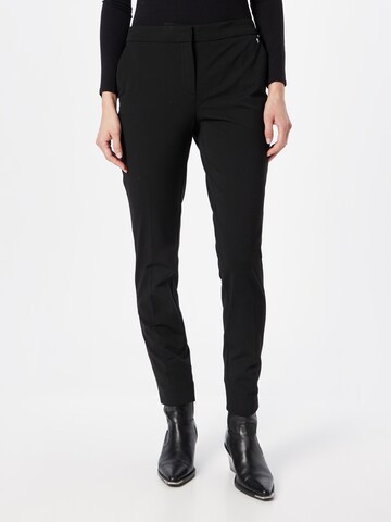 COMMA Slimfit Hose in Schwarz: Vorderseite