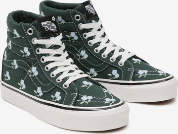 Baskets hautes VANS en vert