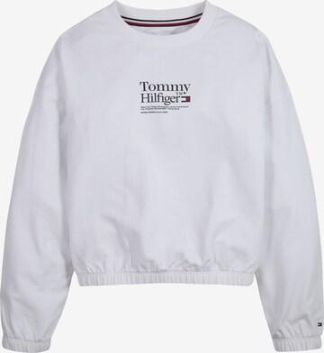 Sweat-shirt TOMMY HILFIGER en blanc : devant