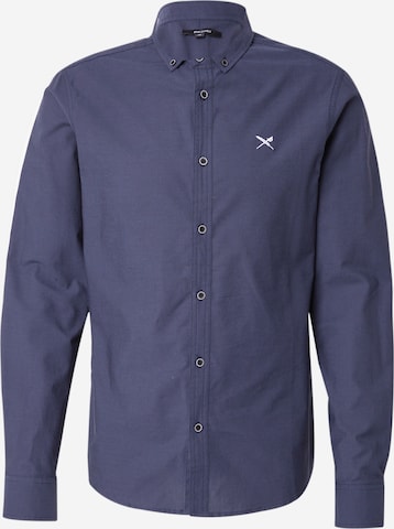 Regular fit Camicia 'Samuel' di Iriedaily in blu: frontale