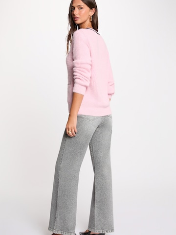 Cardigan '261-MELROSE' Morgan en rose