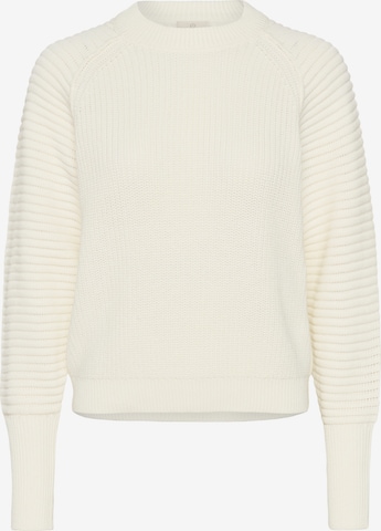 Pull-over 'KAMone' Kaffe en blanc : devant