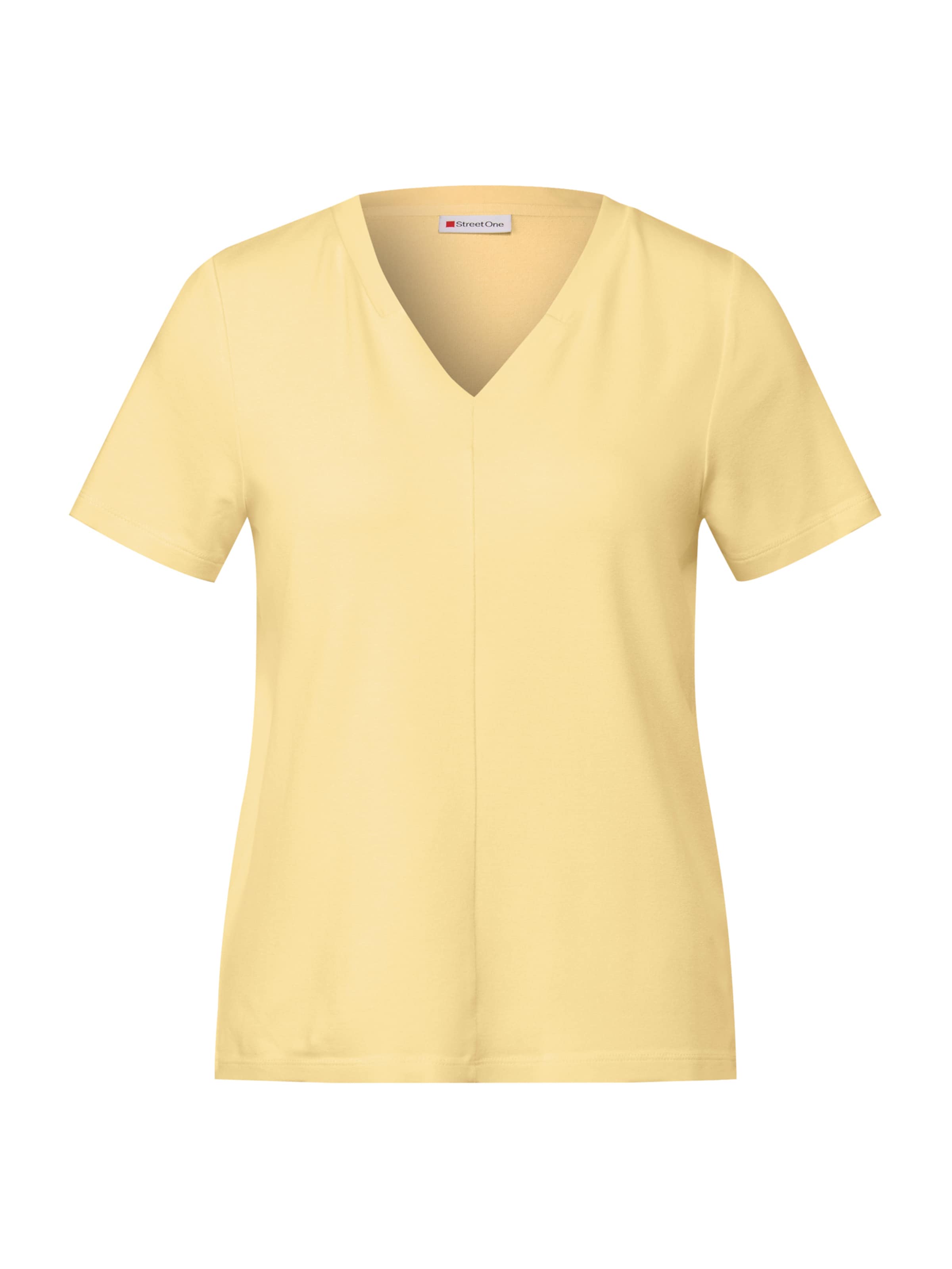 Maglietta di STREET ONE in giallo: frontale