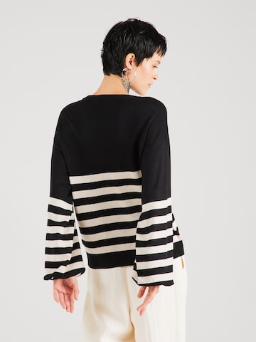 Pull-over 'Perla' minus en noir