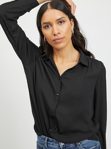 VILA Bluse in Schwarz