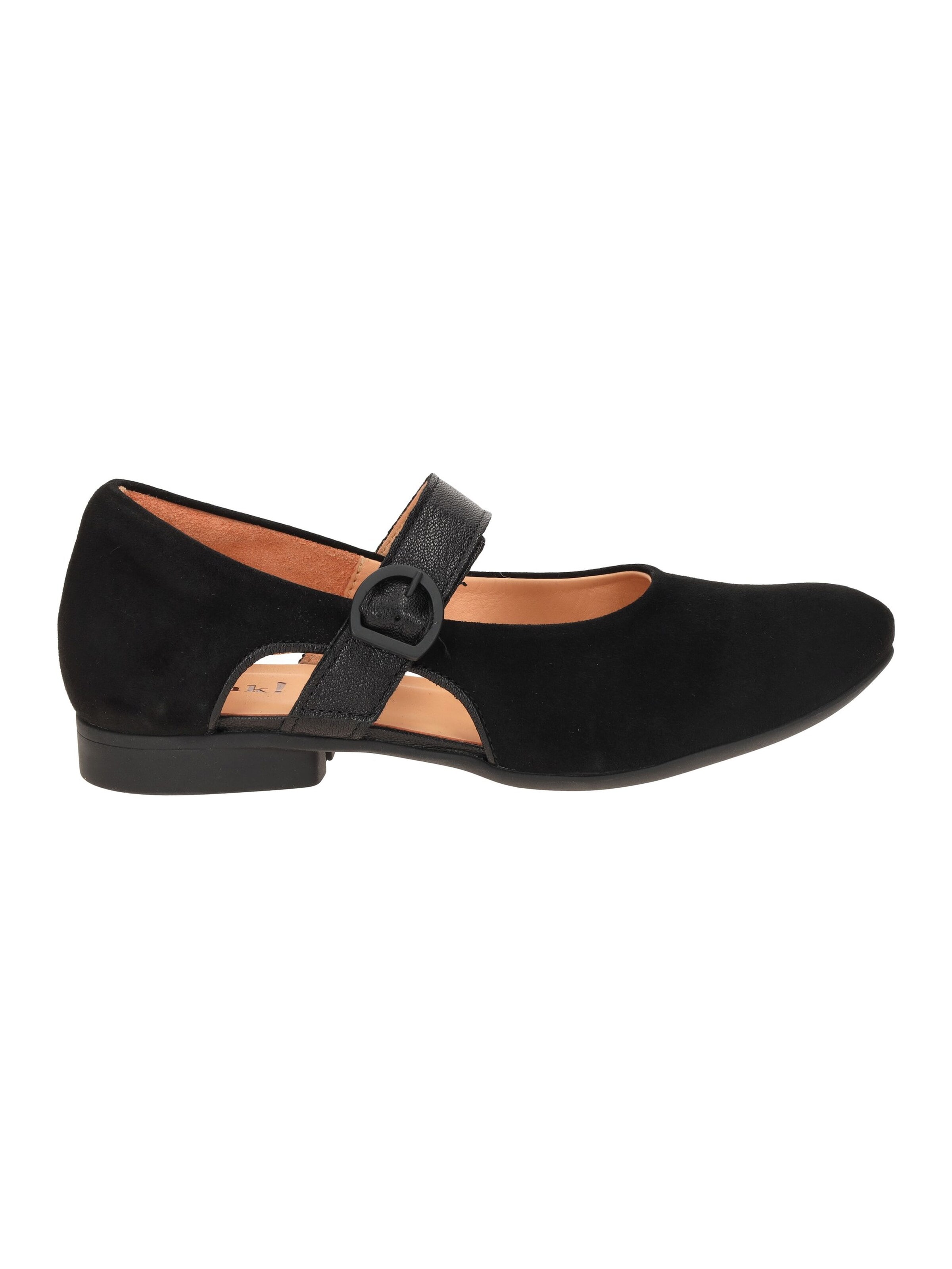 THINK! Strap ballerina in Black