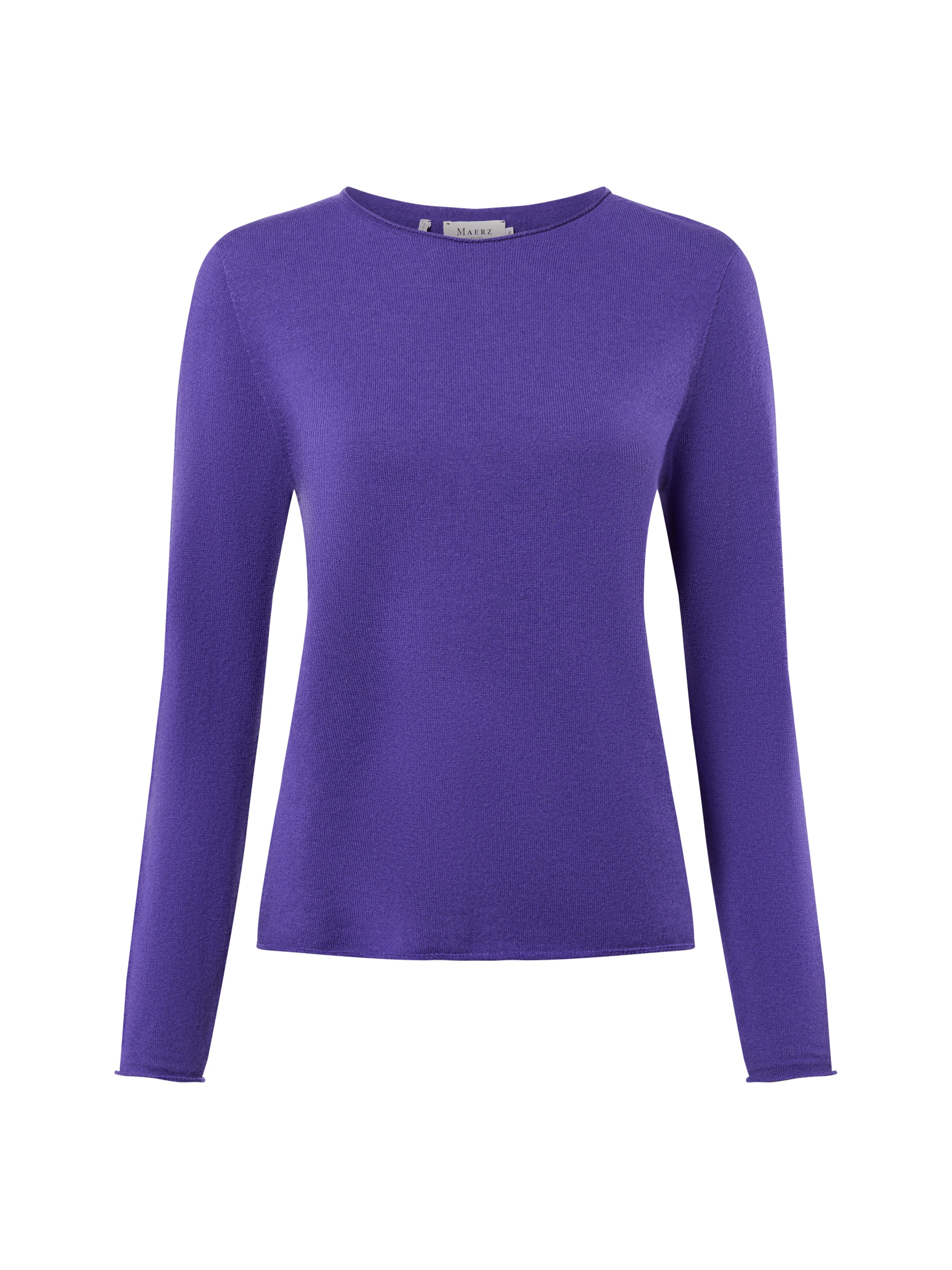 MAERZ Muenchen Sweater in Purple: front