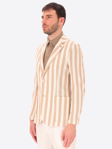 Distretto12 Regular Fit Sakko in Beige