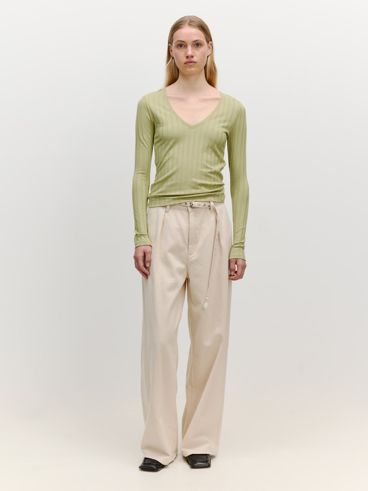 EDITED Producten Shirt 'Elin' Groen