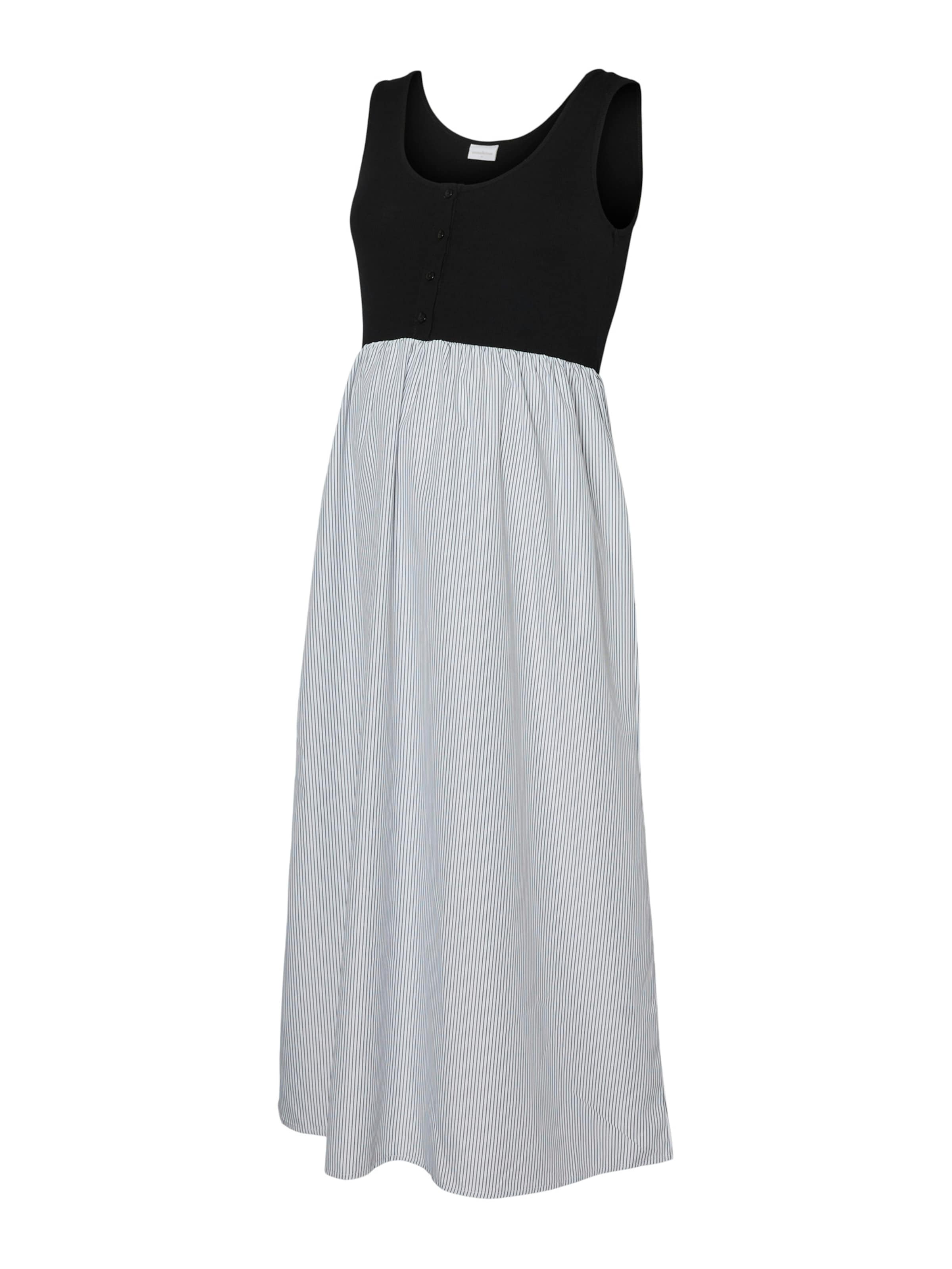 MAMALICIOUS Šaty 'MLJOELLE LIA' - Čierna: predná strana