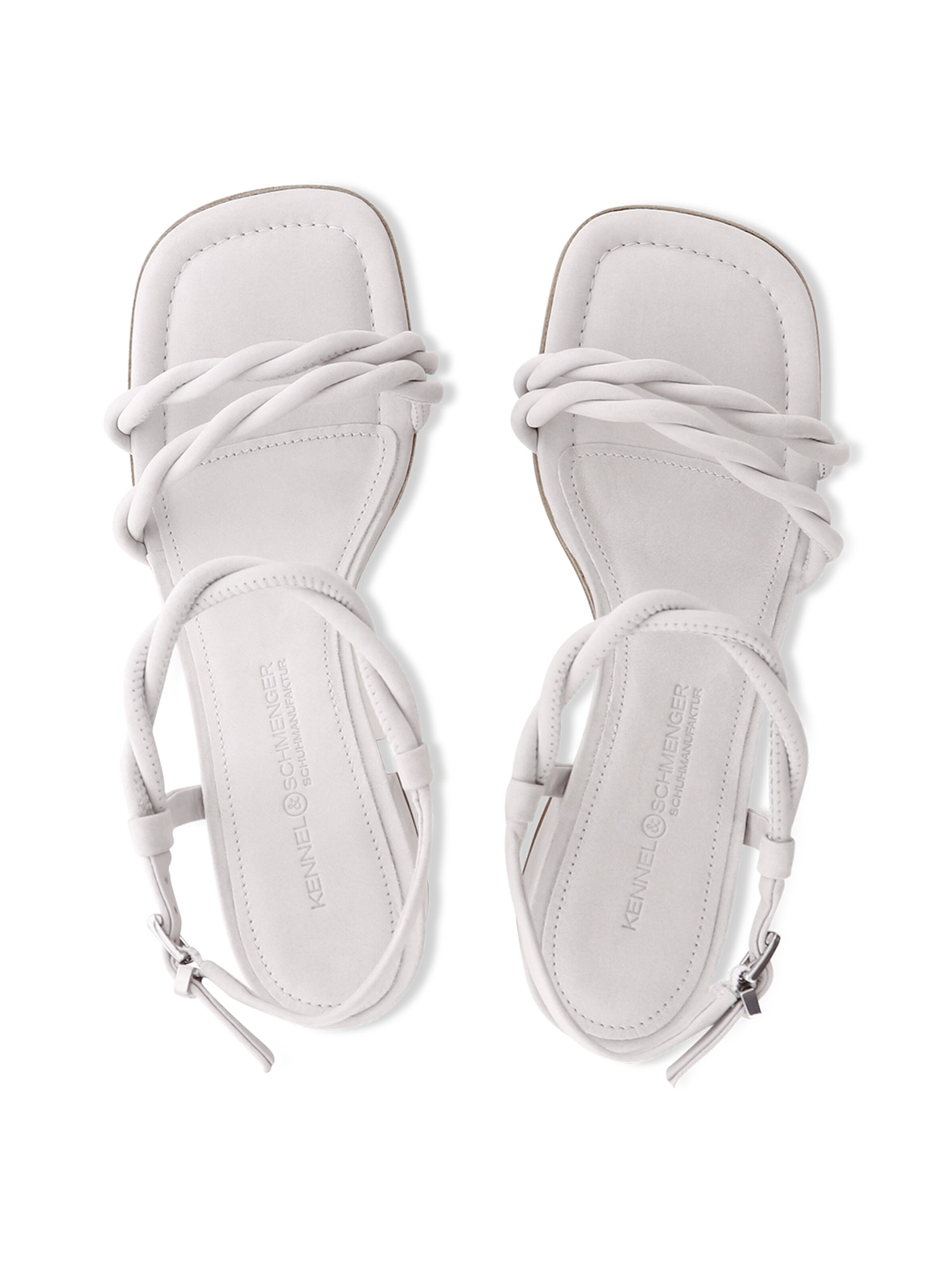 Frauen Sandalen Kennel & Schmenger Riemensandale 'ROMY' in Creme - GP02694 Frauen Sandalen Kennel & Schmenger Riemensandale 'ROMY' in Creme - GP02694