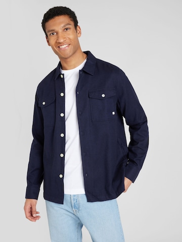 Veste mi-saison 'Rocks' FARAH en bleu : devant