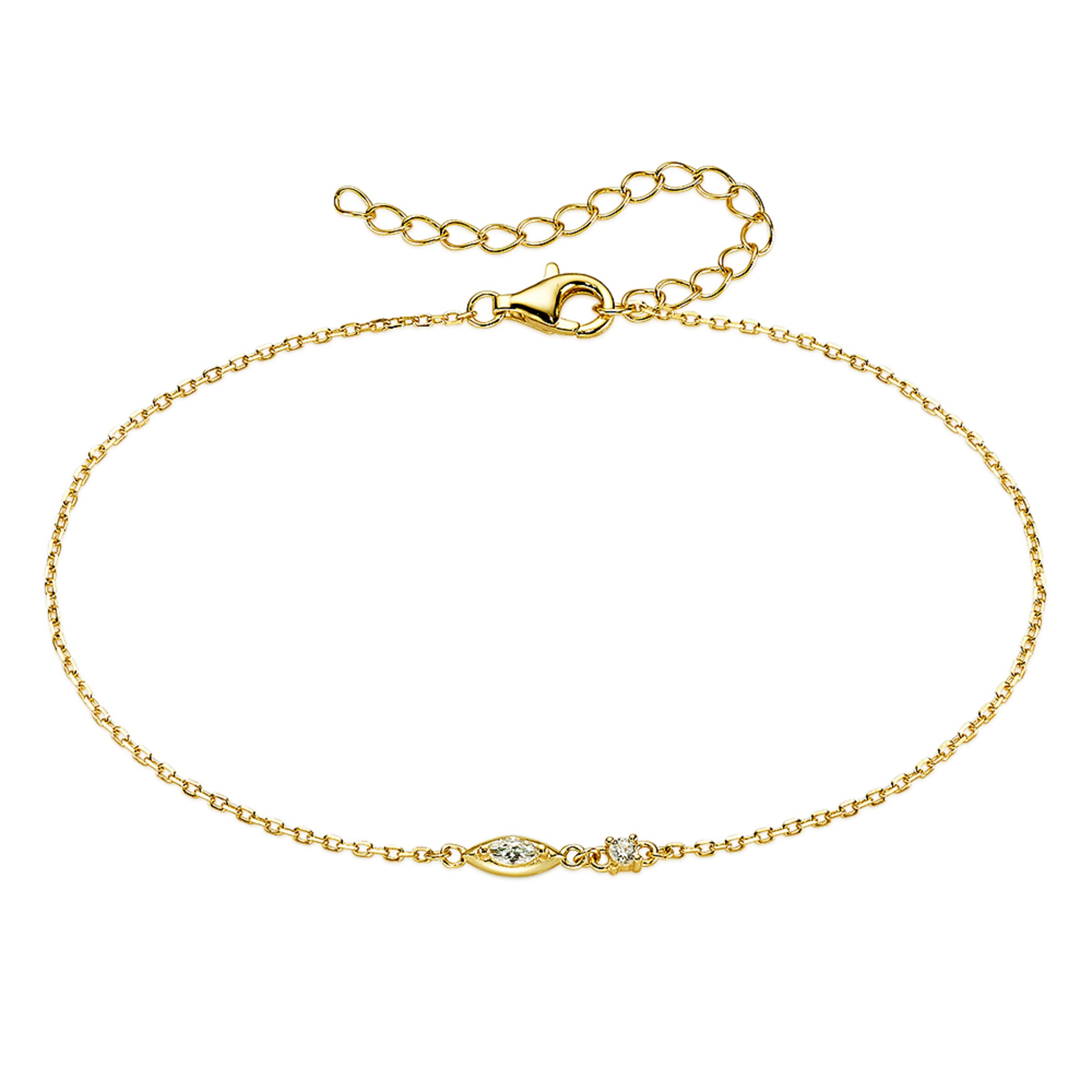 Aniston Bracelet in Gold: front