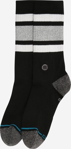 Stance Athletic Socks in Black: front