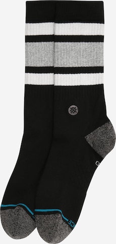 Chaussettes de sport Stance en noir : devant