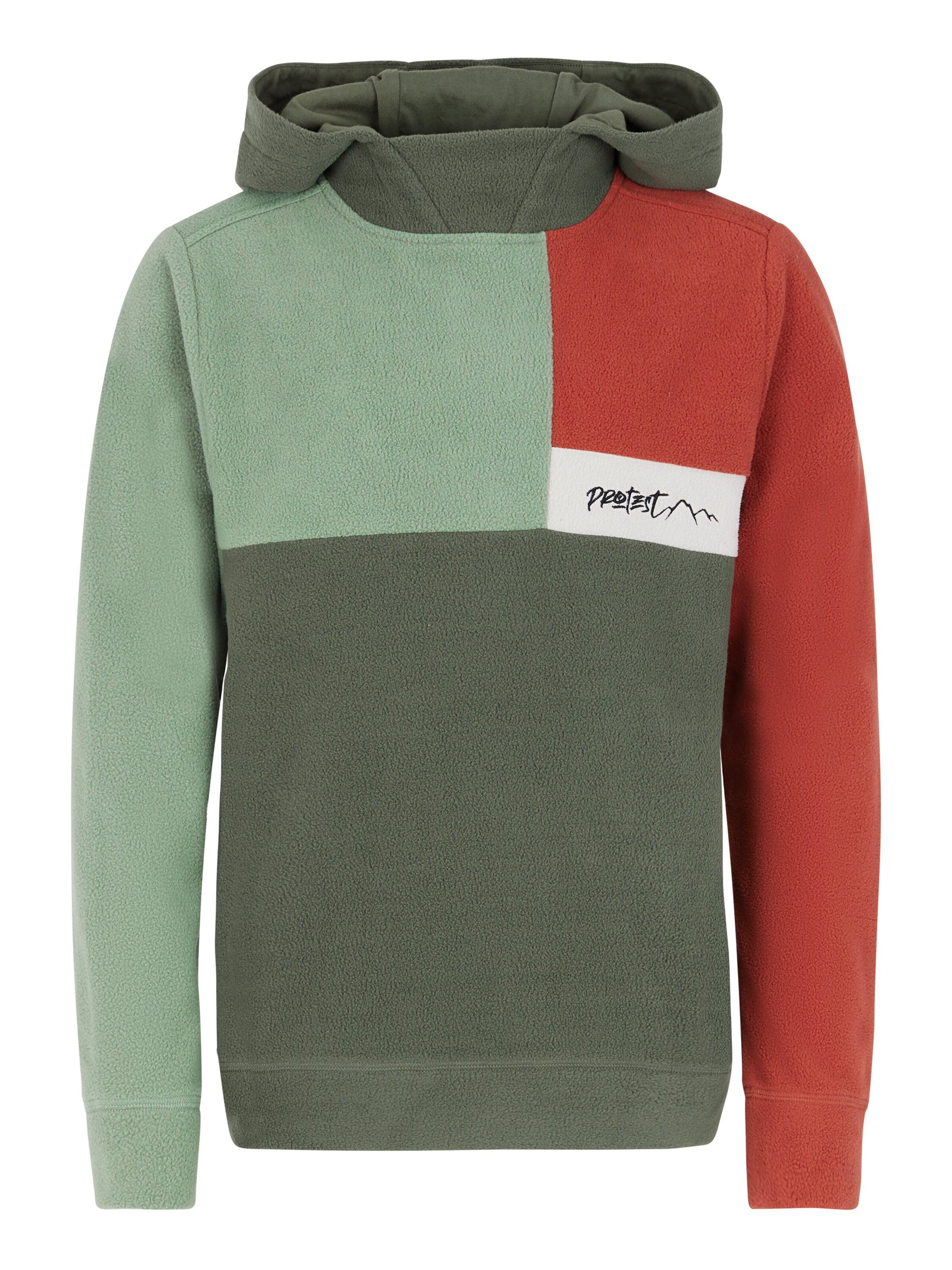 PROTEST Sports sweater 'PRTTATOON JR' in Green: front