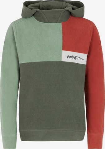 PROTEST Athletic Sweater 'PRTTATOON' in Green: front