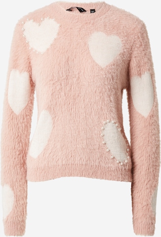 Pull-over Dorothy Perkins en rose : devant