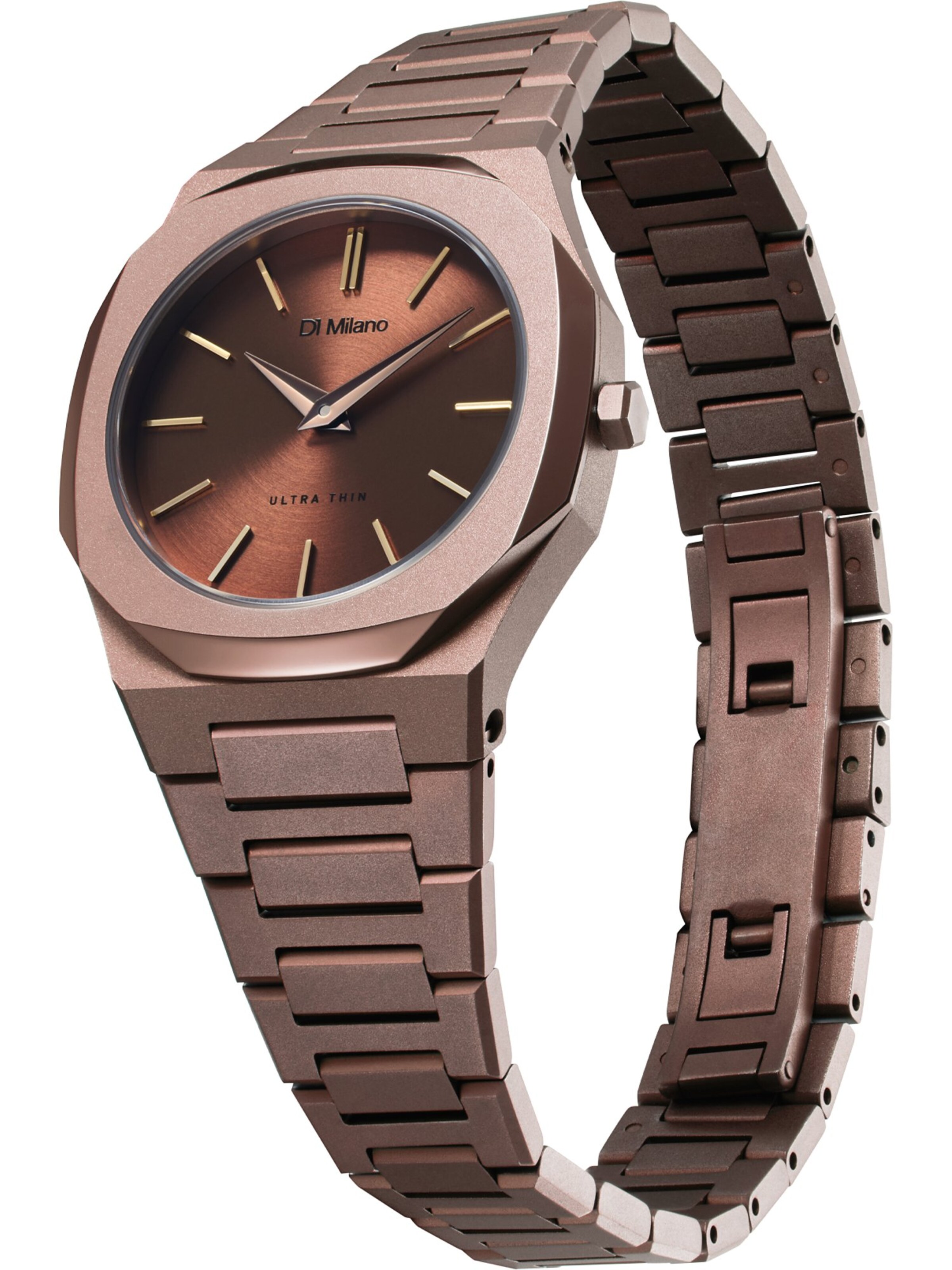 D1 Milano Uhr in Braun