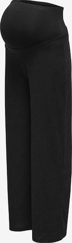 Loosefit Pantaloni 'OLMMALAYA' di Only Maternity in nero: frontale