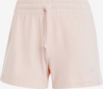 ADIDAS SPORTSWEAR Regular Sportbroek 'Essentials' in Roze: voorkant