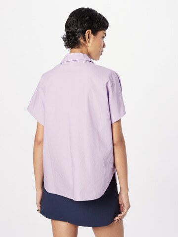 Camicia da donna di QS in lilla