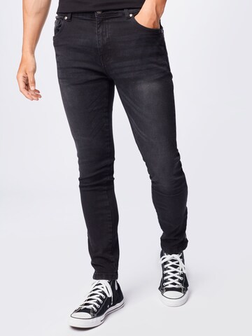 Night Addict Slimfit Jeans 'JAY' in Grau: Vorderseite