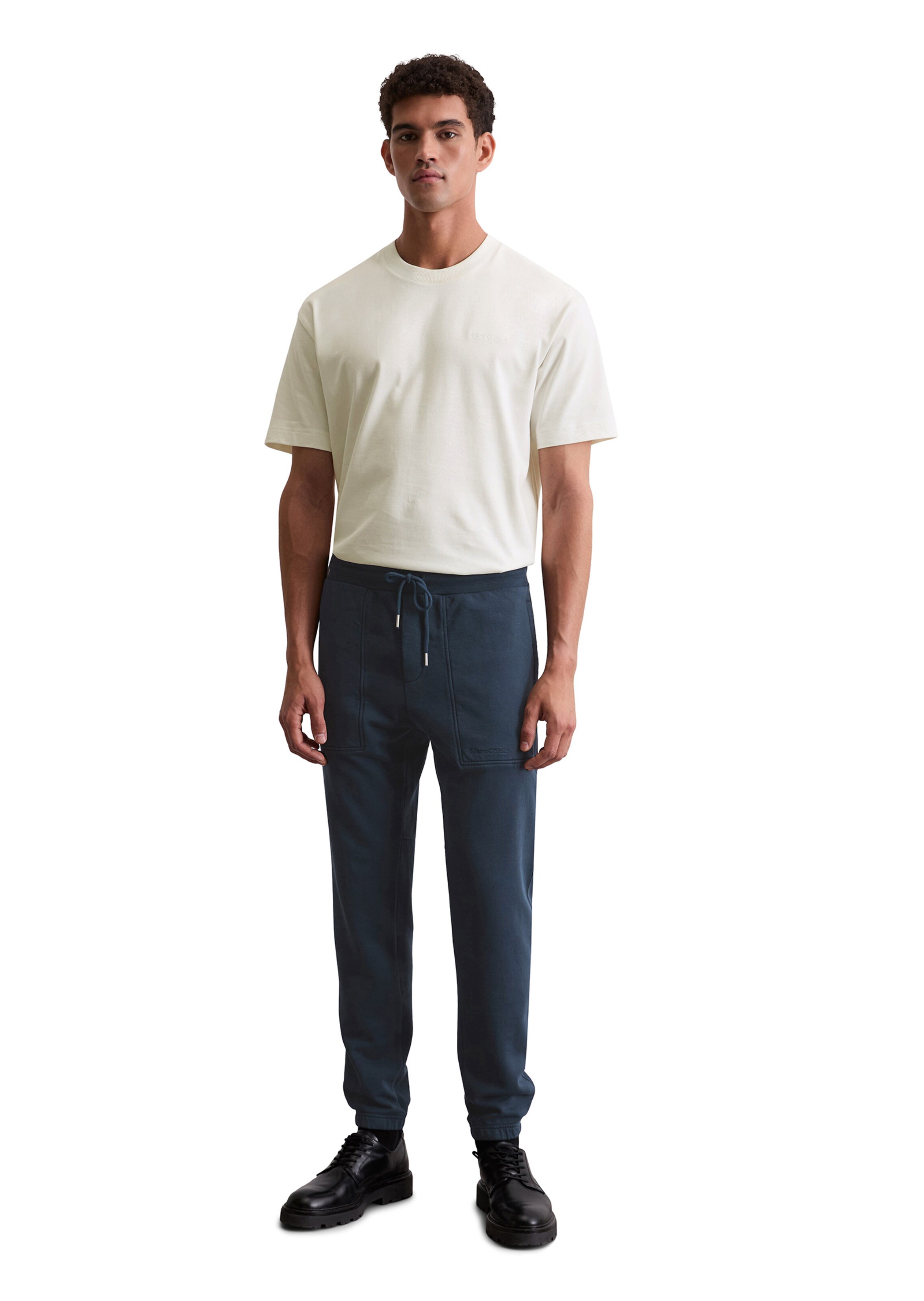 Marc O'Polo Štandardný strih Nohavice - Modrá