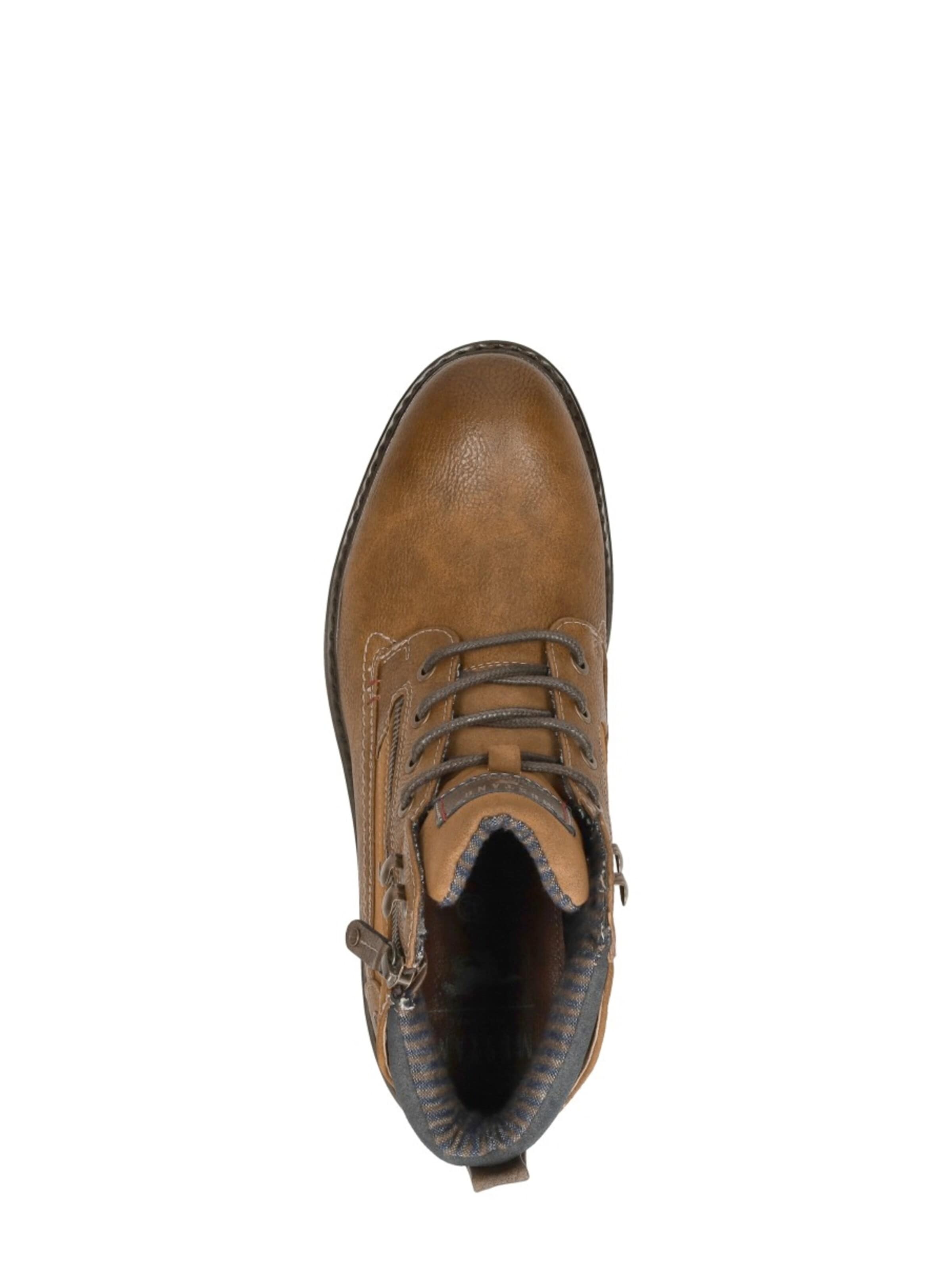 Bottes à lacets 'Heren veterschoenen' MUSTANG en marron