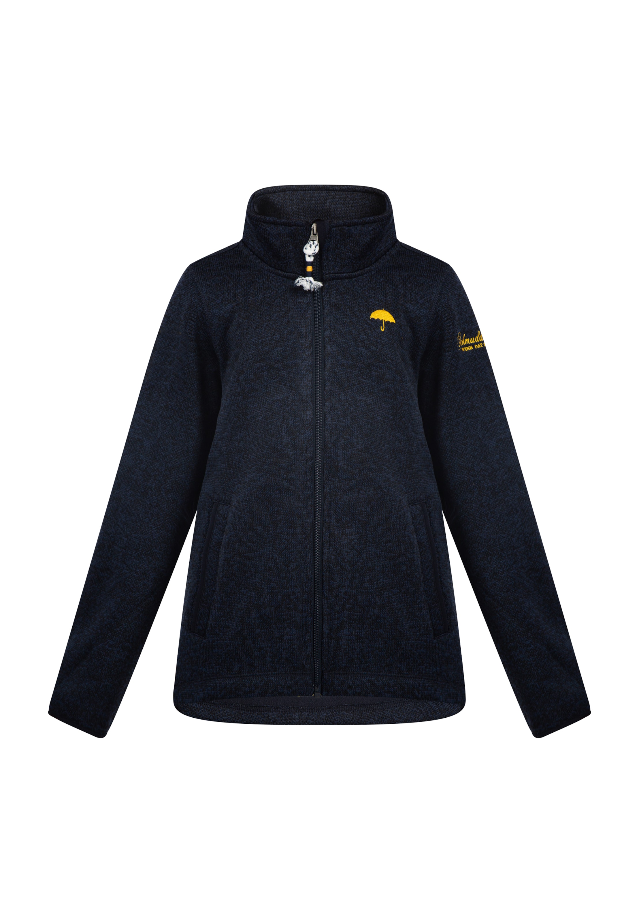 Schmuddelwedda Fleecejakke i blå: forside