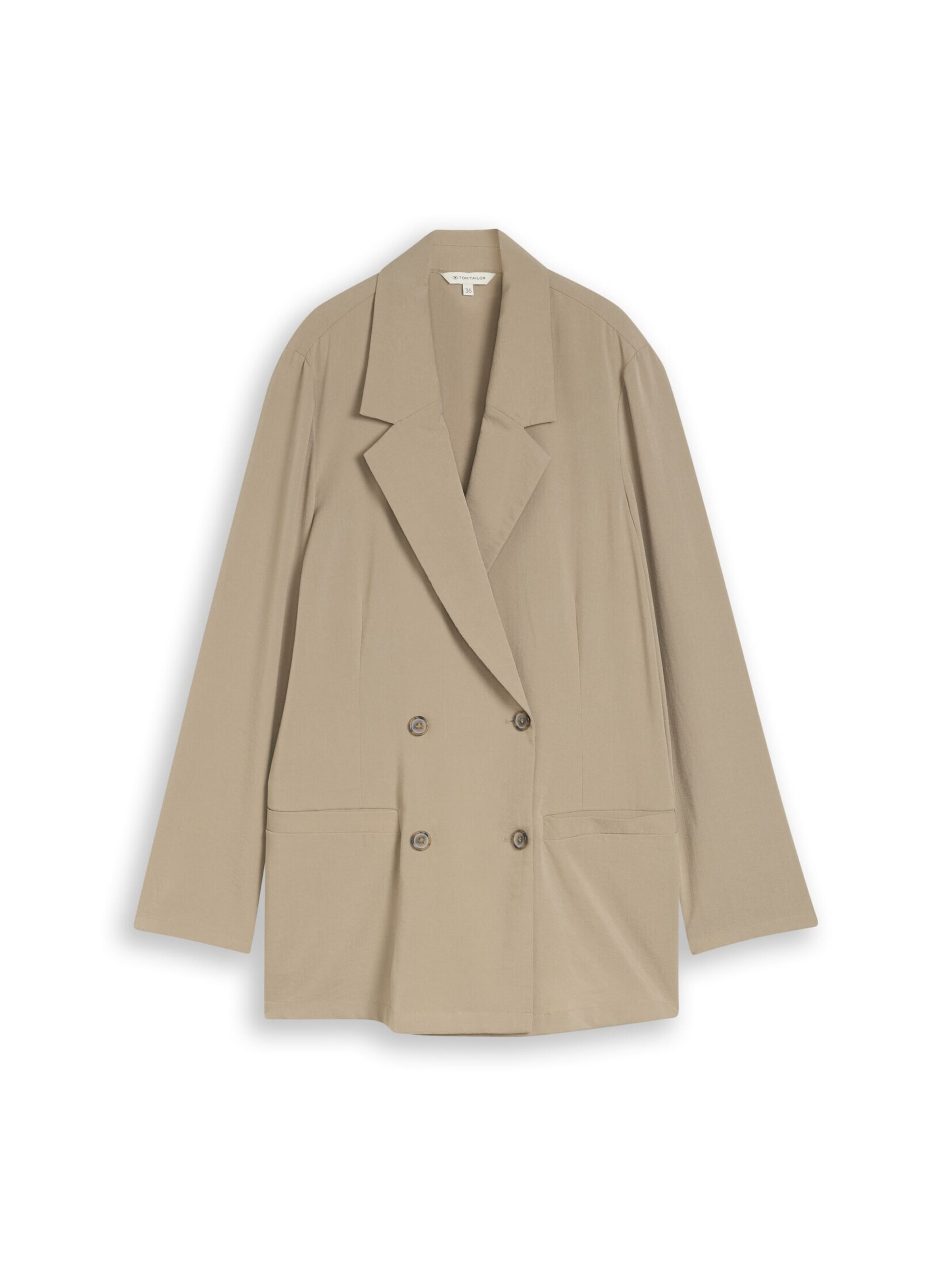 TOM TAILOR Blazers in Groen: voorkant