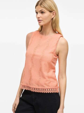 VILA Top in Oranje