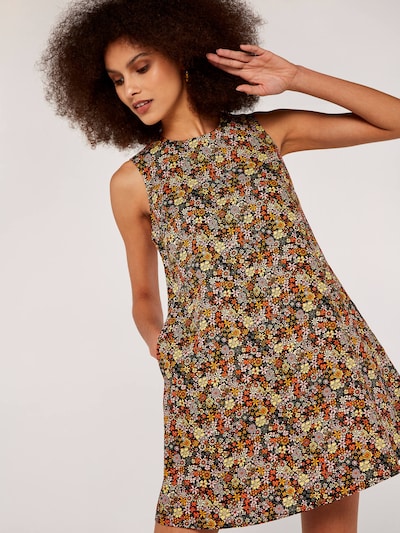 Apricot Robe d’été en mélange de couleurs, Vue avec produit