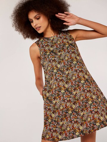 Robe d’été Apricot en mélange de couleurs