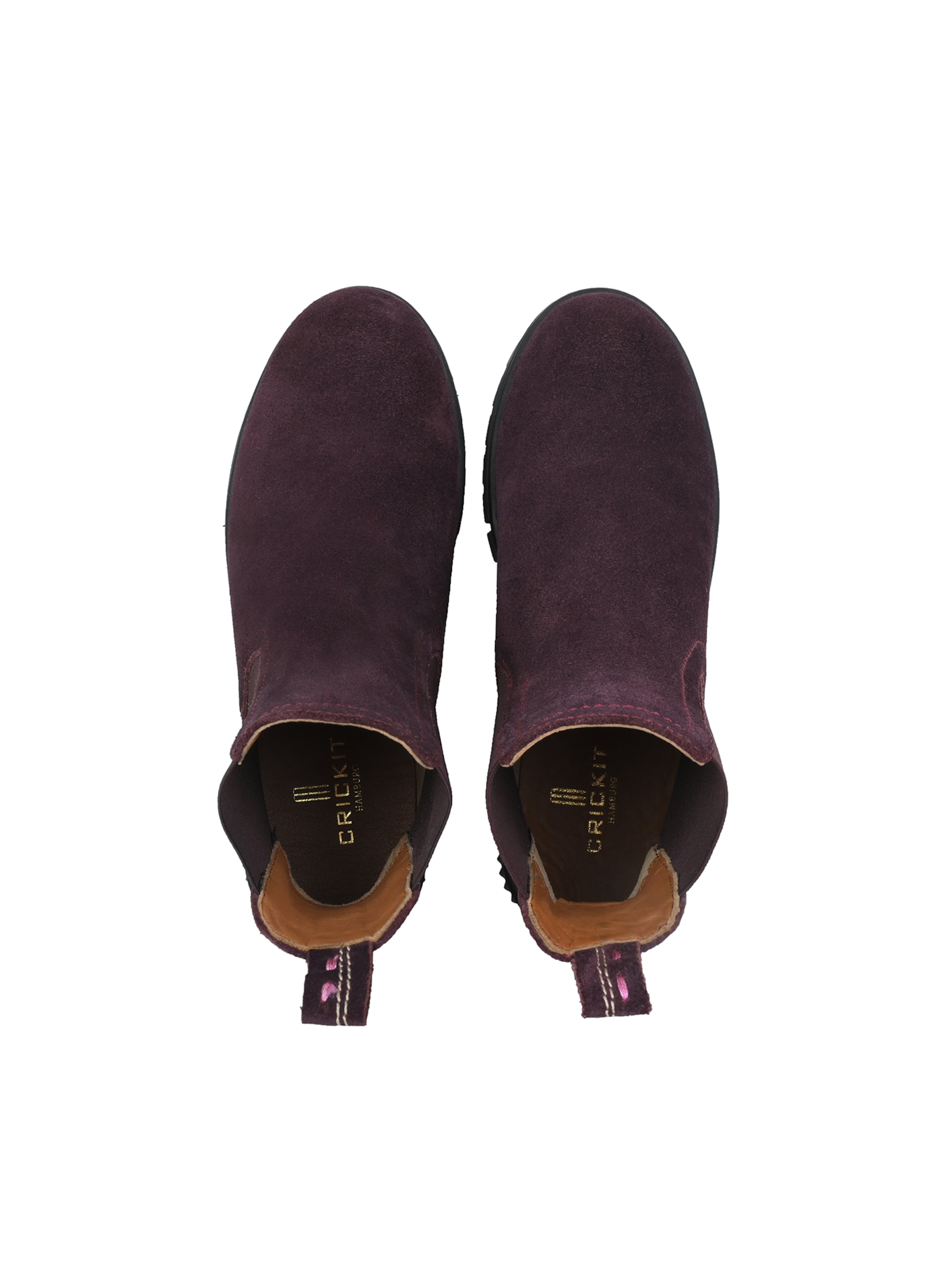 Crickit Chelsea boots ' SISSY ' in Rood