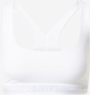 Bustino Reggiseno di Calvin Klein Underwear in bianco: frontale