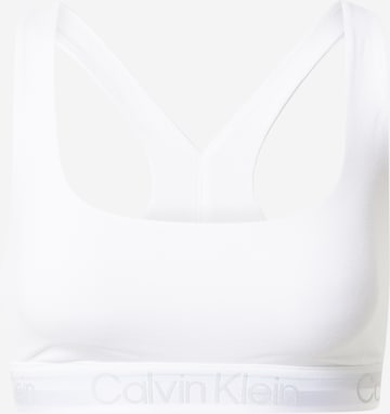 Bustieră Sutien de la Calvin Klein Underwear pe alb: față