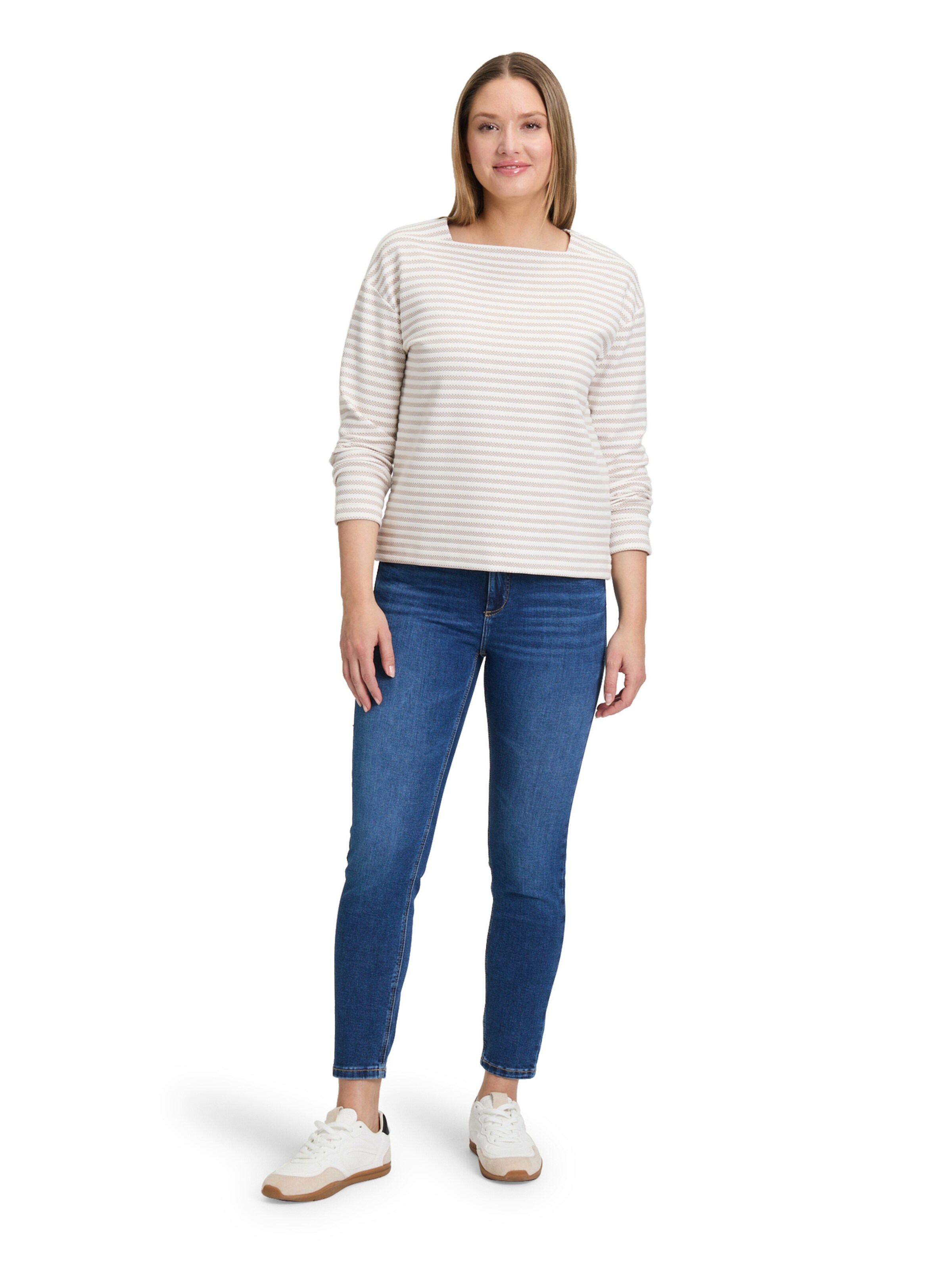 Sweat-shirt Betty & Co en beige