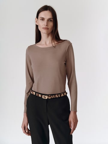 T-shirt 'Mikajanka' TATUUM en beige : devant