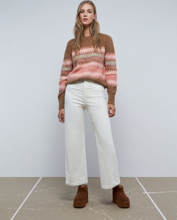 Wide Leg Pantalon 'Yala' Scalpers en beige