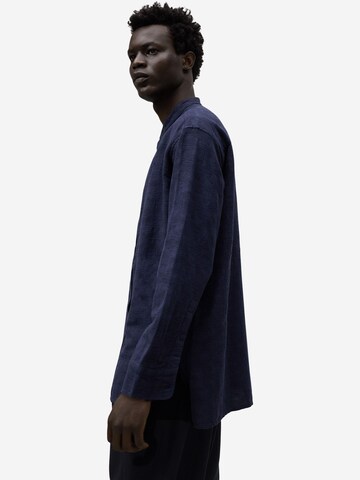 Adolfo Dominguez Comfort fit Button Up Shirt in Blue