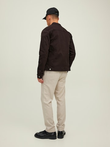 JACK & JONES Between-Season Jacket 'Alvin' in Black