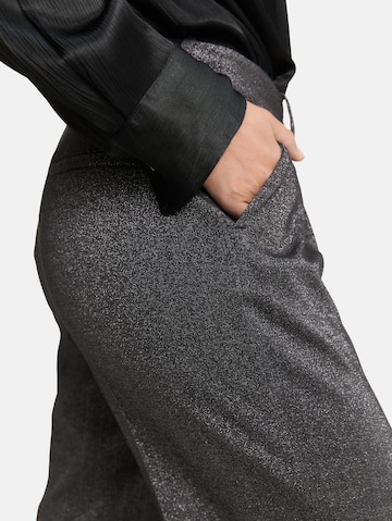 TOM TAILOR Loose fit Trousers in Black