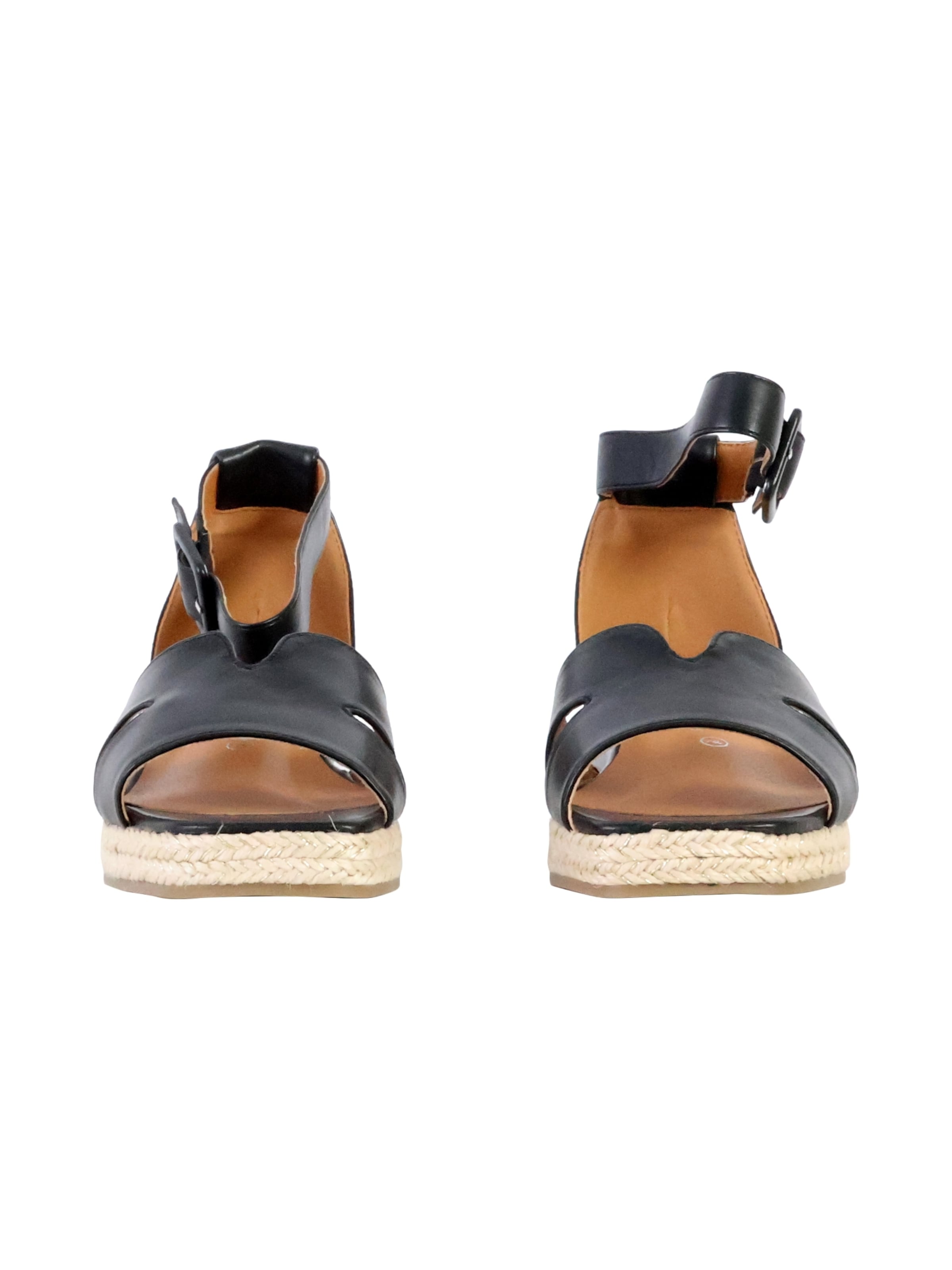The Divine Factory Sandal in Black