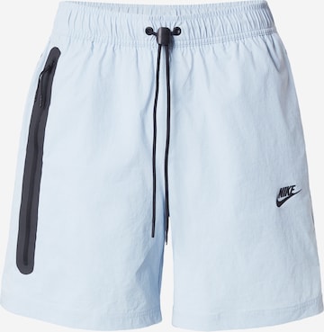Nike Sportswear Broek 'TECH' in Blauw: voorkant