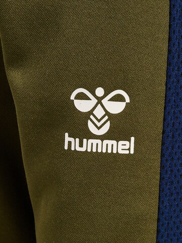 Regular Pantalon de sport Hummel en vert