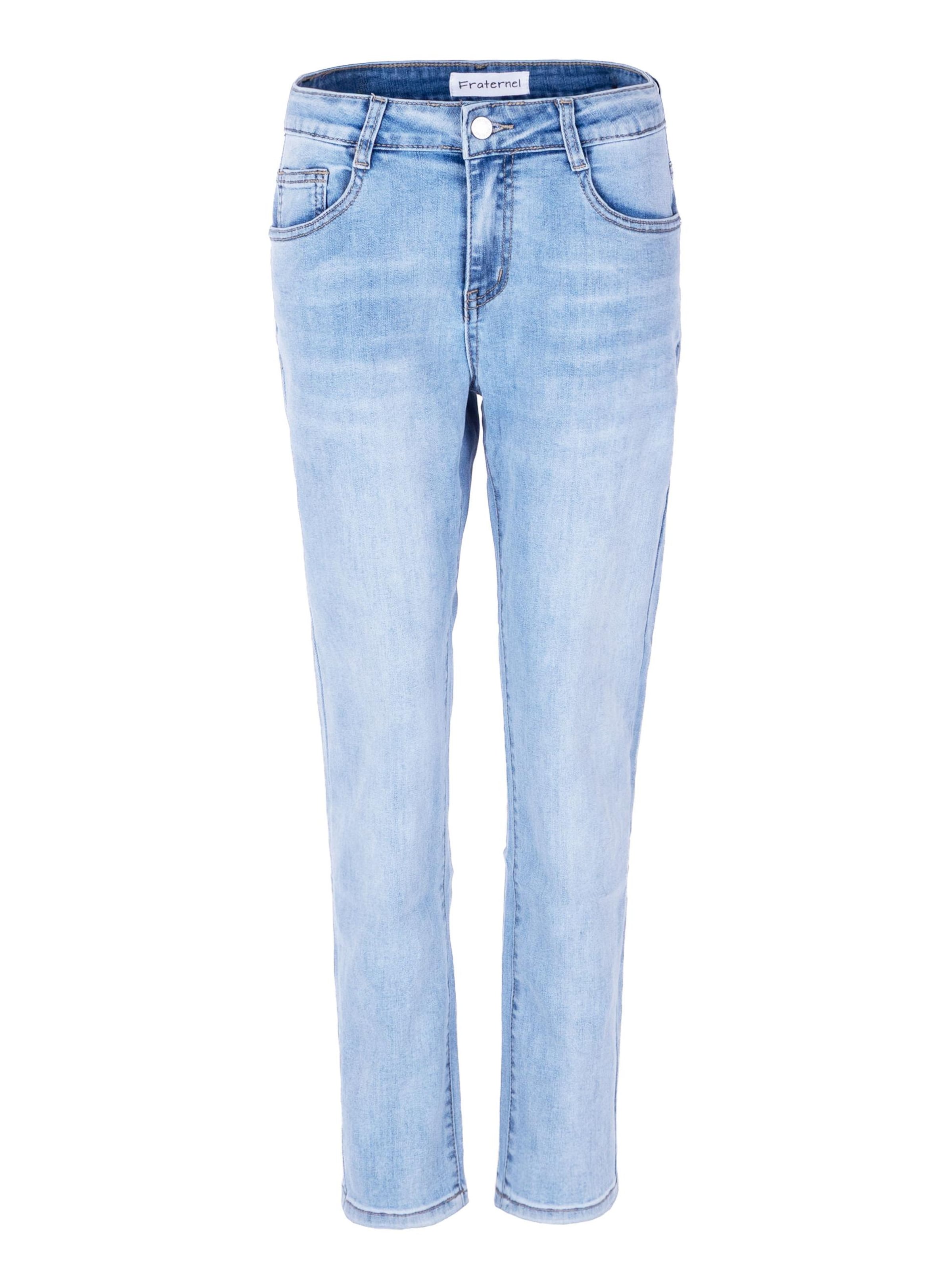Fraternel Jeans 'Fraternel Damen Boyfriendjeans' in hellblau, Produktansicht