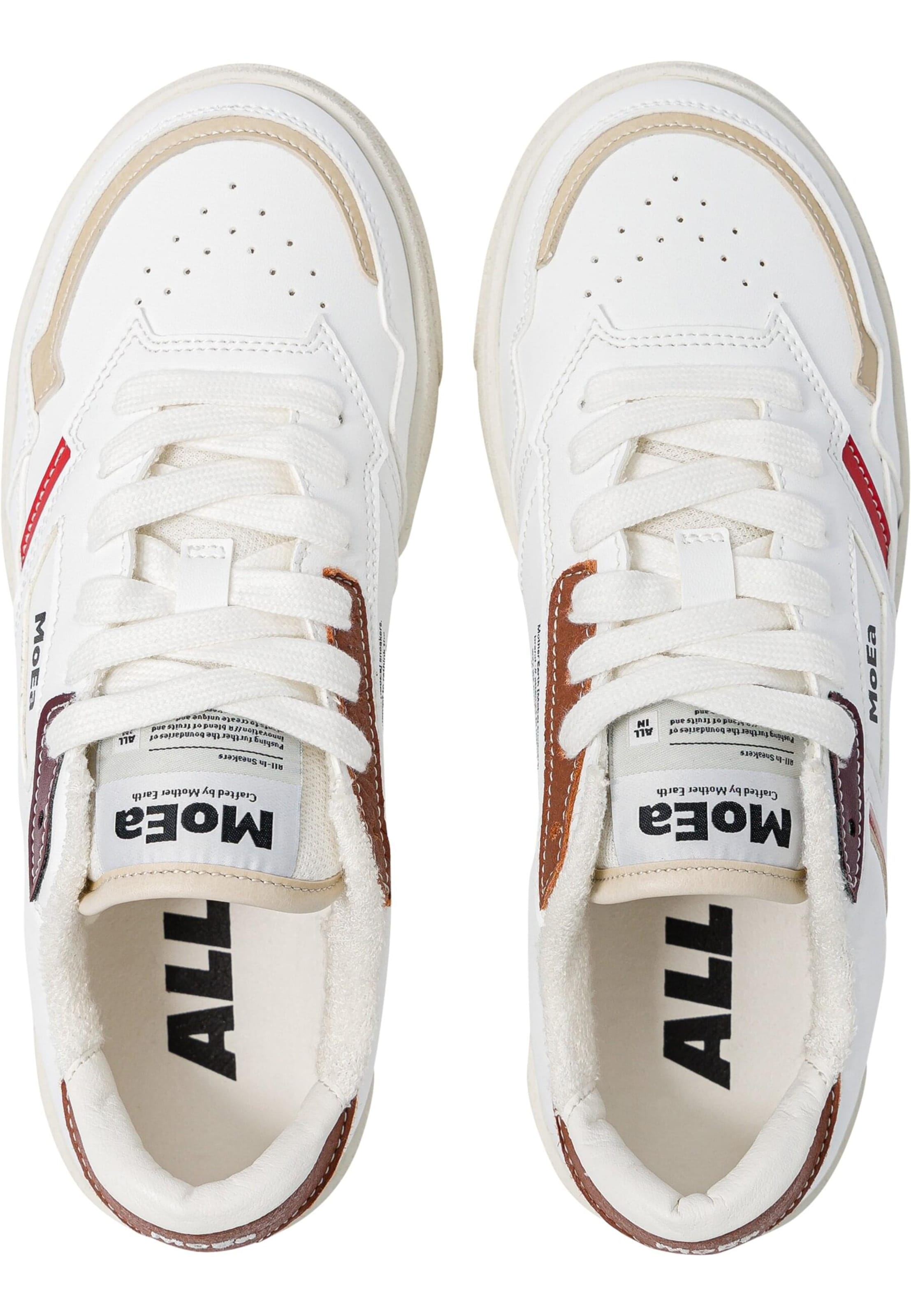 Sneaker bassa 'Gen9 - Corn All-In Terra' di MoEa in bianco