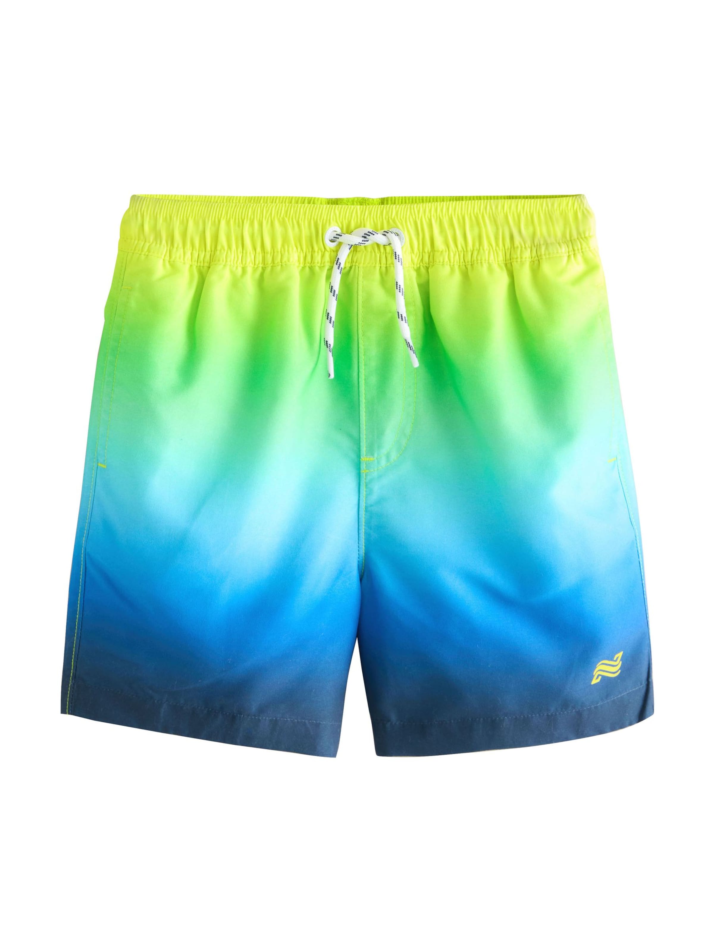 Next Kratke kopalne hlače | rumena barva: sprednja stran