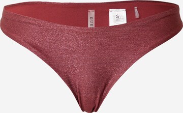 Bas de bikini GUESS en marron : devant